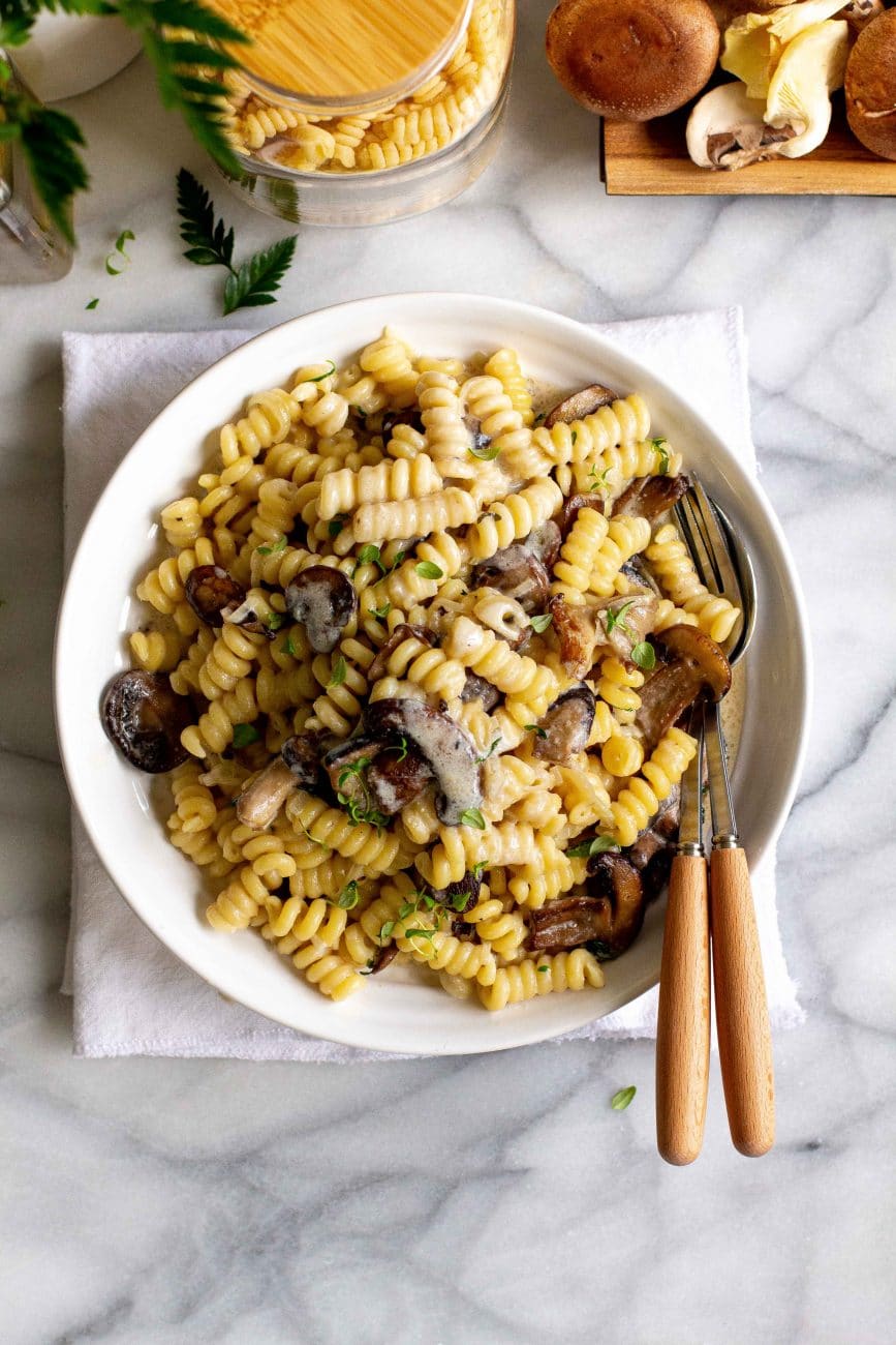 Creamy Mushroom Pasta