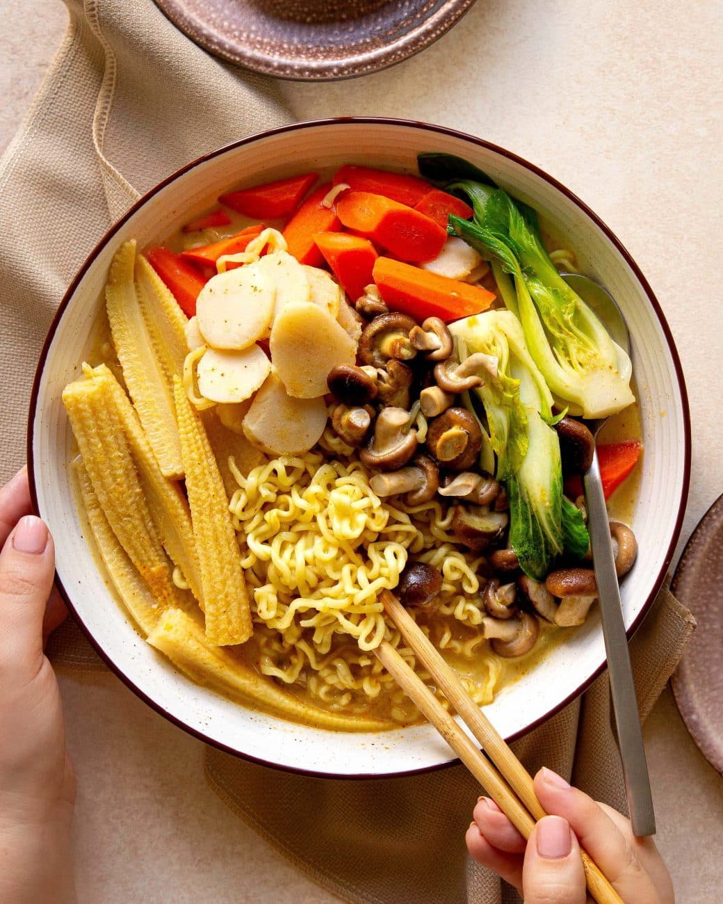 Curry Vegetable Ramen